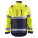 Blaklader 4827 Hi Vis Winter Jacket Hi Vis Yellow Navy Blue Main