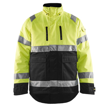 Blaklader 4828 Hi Vis Winter Jacket Hi Vis Yellow Black Main