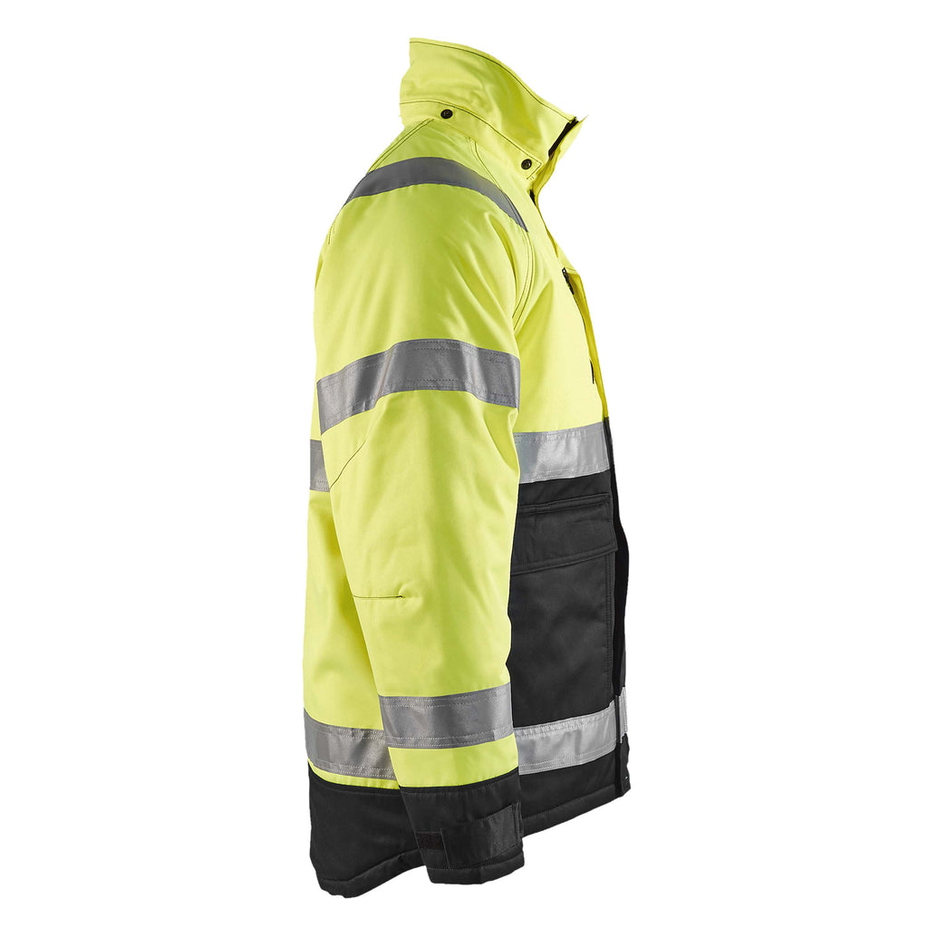 Blaklader 4828 Hi Vis Winter Jacket Hi Vis Yellow Black Right