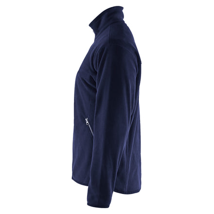 Blaklader 4830 Fleece Jacket Navy Blue Left