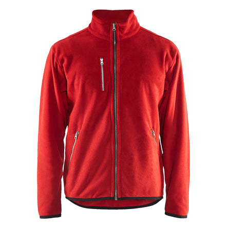 Blaklader 4830 Fleece Jacket Red Front