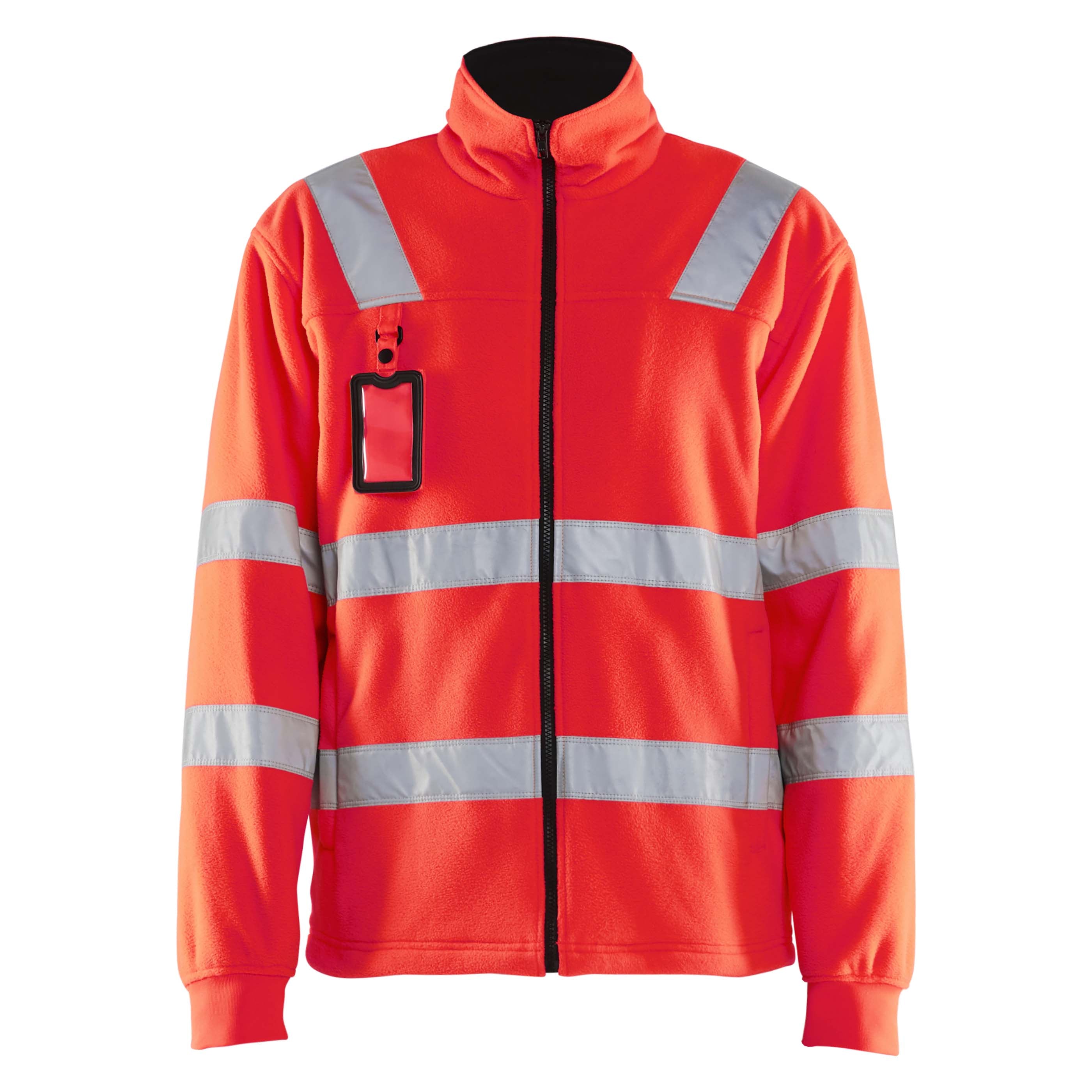 Blaklader 4833 Hi-Vis Red Fleece Jacket | Start Safety UK