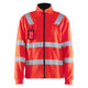 Blaklader 4833 Hi Vis Fleece Jacket Hi Vis Red Main