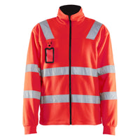 Blaklader 4833 Hi Vis Fleece Jacket Hi Vis Red Main