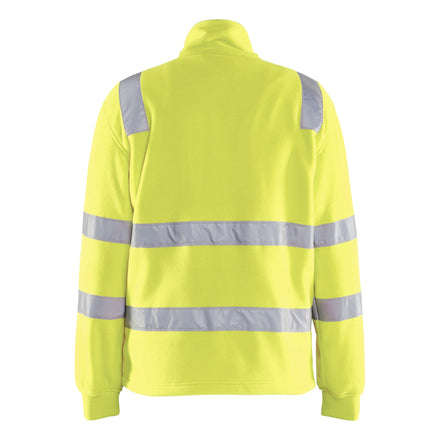 Blaklader 4833 Hi Vis Fleece Jacket Hi Vis Yellow Back