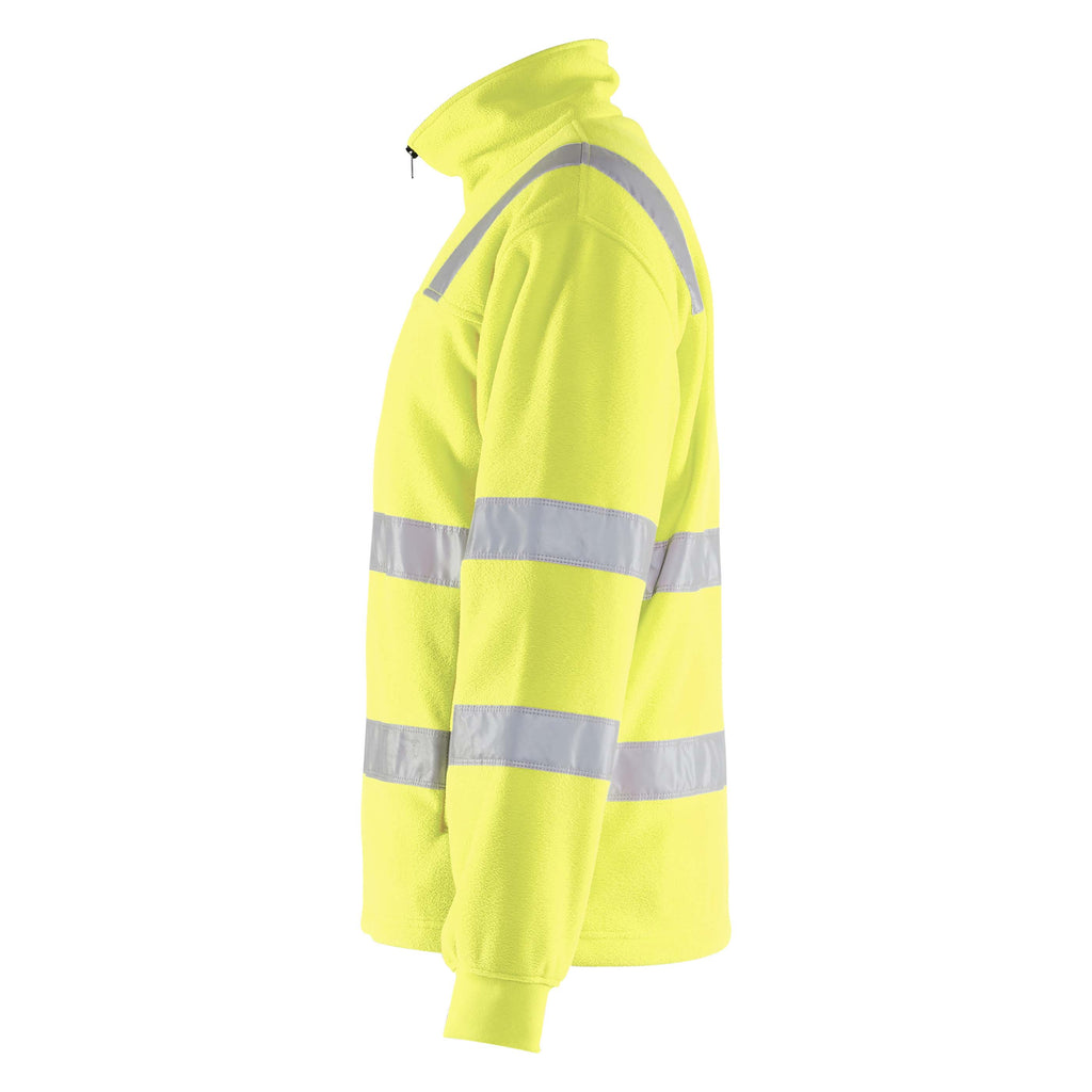 Blaklader 4833 Hi Vis Fleece Jacket Hi Vis Yellow Left