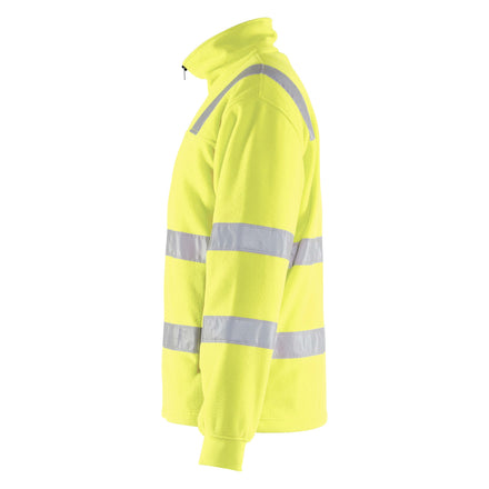 Blaklader 4833 Hi Vis Fleece Jacket Hi Vis Yellow Left