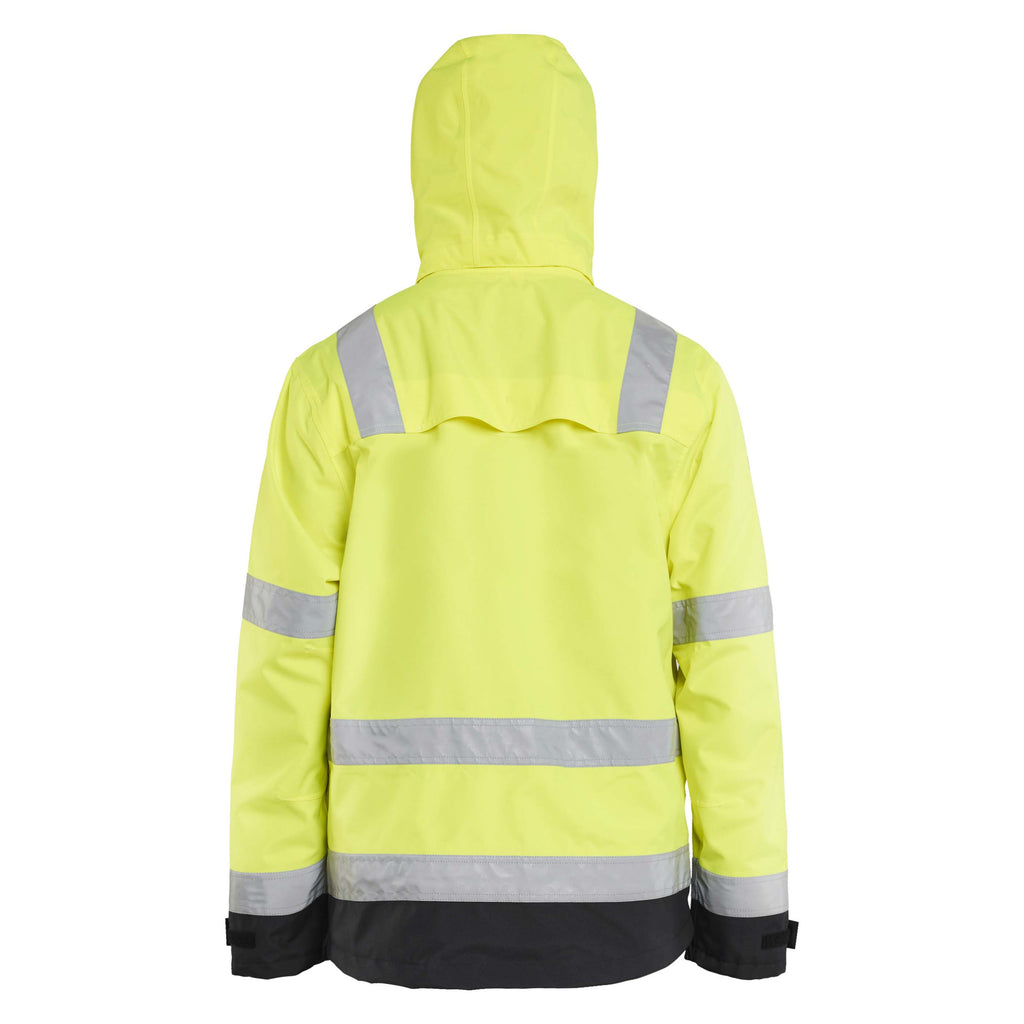 Blaklader 4837 Hi Vis Waterproof Jacket Hi Vis Yellow Black Feature