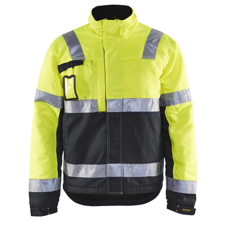 Blaklader 4862 Hi Vis Winter Jacket Hi Vis Yellow Black Main