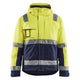 Blaklader 4870 Hi Vis Winter Jacket Hi Vis Yellow Navy Blue Main