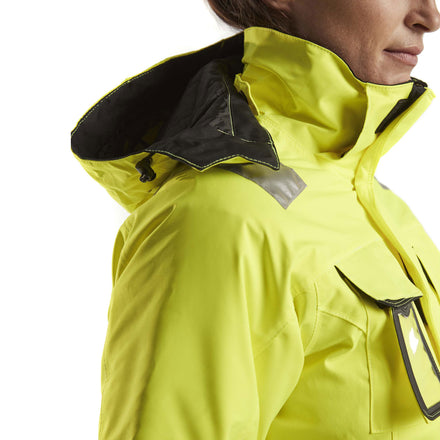 Blaklader 4872 Womens Hi Vis Winter Jacket Hi Vis Yellow Black Feature 2