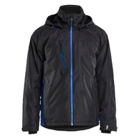 Blaklader 4890 Black/Cornflower Blue Lightweight Lined Winter Jacket