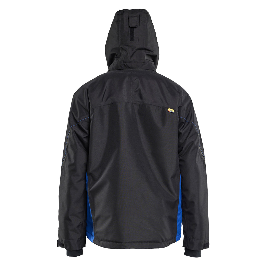 Blaklader 4890 Black/Cornflower Blue Lightweight Lined Winter Jacket