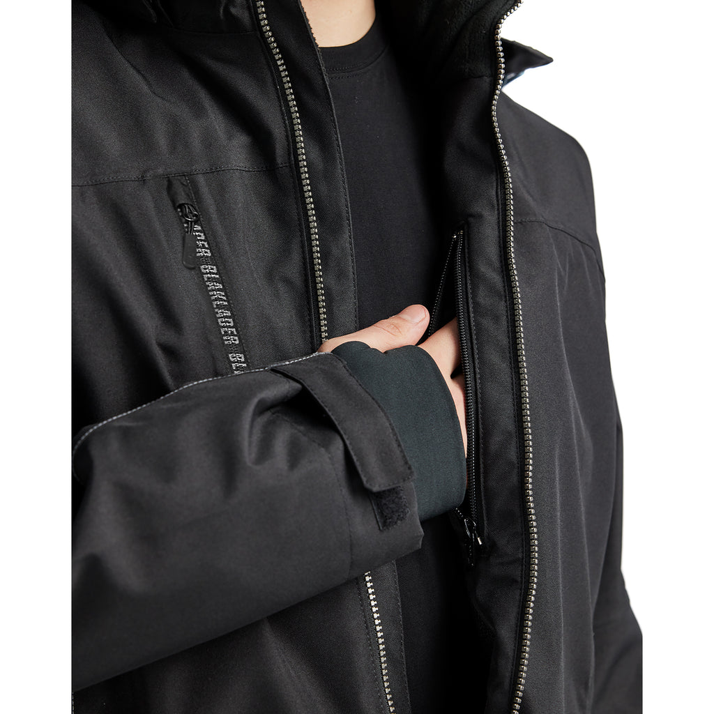 Blaklader 4890 Lightweight Lined Winter Jacket Black Grey Feature 3