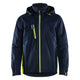 Blaklader 4890 Dark Navy Blue/Hi-Vis Yellow Lightweight Lined Winter Jacket