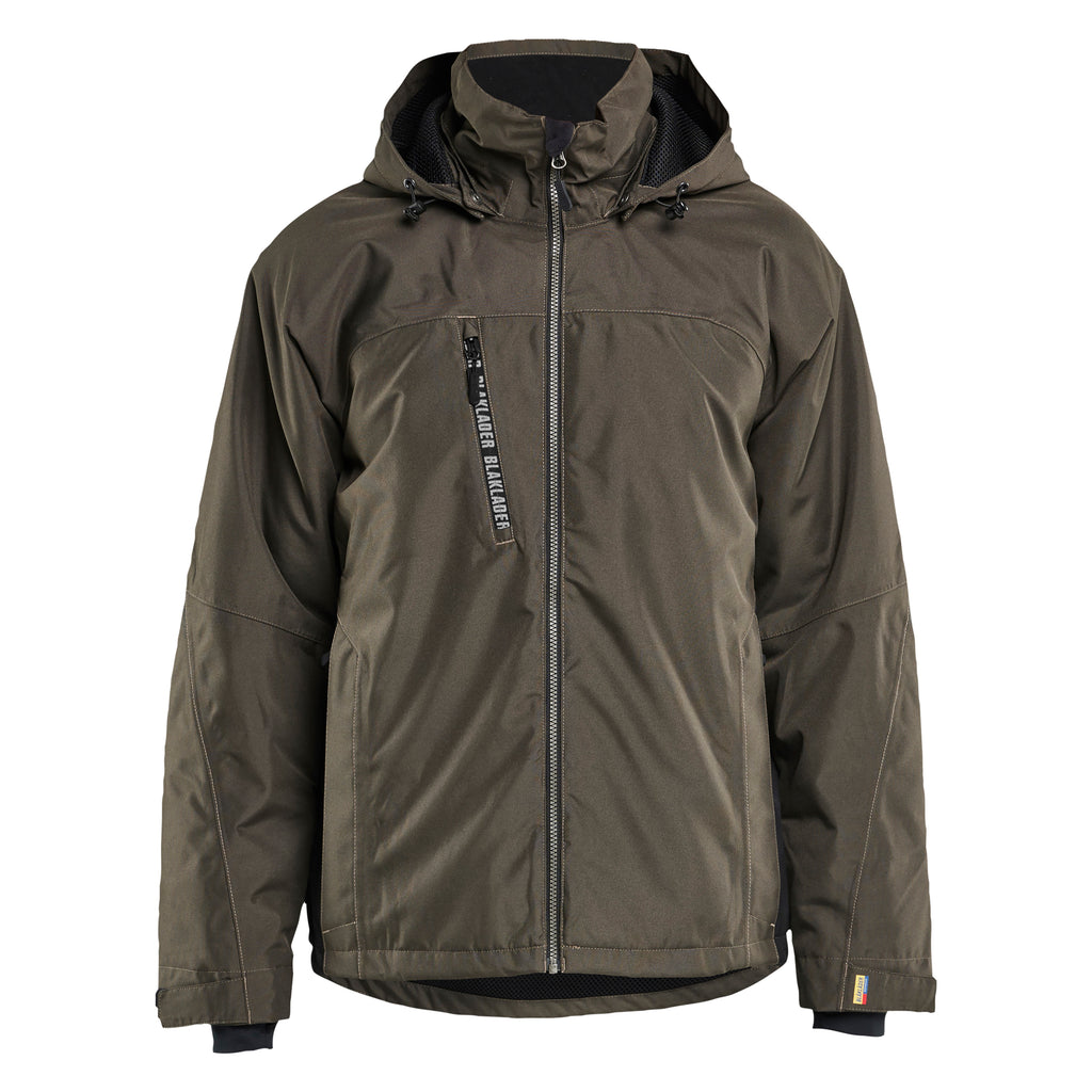 Blaklader 4890 Dark Olive Green/Black Lightweight Lined Winter Jacket