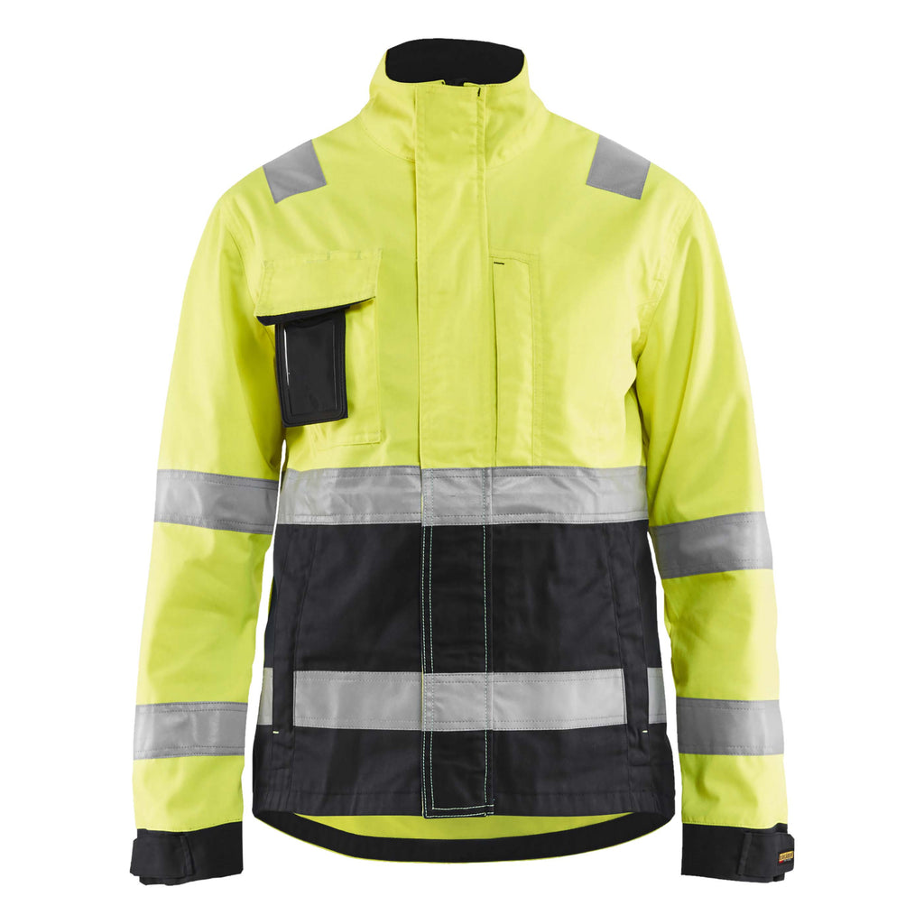 Blaklader 4903 Womens Hi Vis Jacket Hi Vis Yellow Black Main