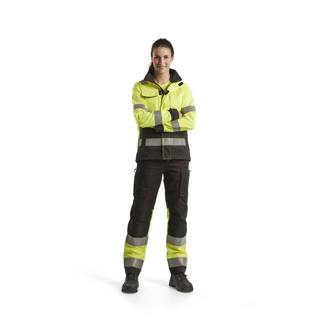 Blaklader 4903 Womens Hi Vis Jacket Hi Vis Yellow Black Model