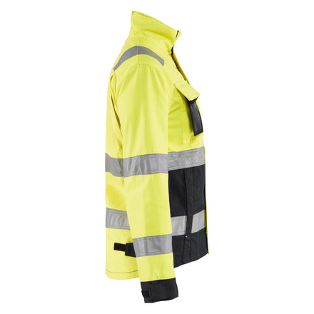 Blaklader 4903 Womens Hi Vis Jacket Hi Vis Yellow Black Right