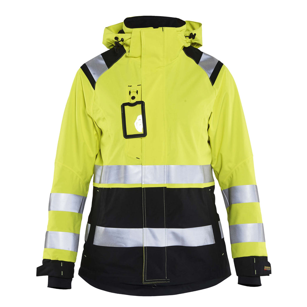 Blaklader 4904 Womens Hi Vis Shell Jacket Hi Vis Yellow Black Main