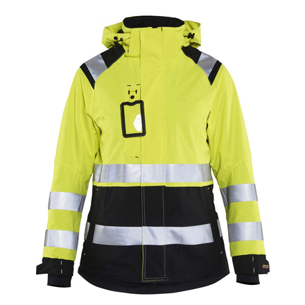 Blaklader 4904 Womens Hi Vis Shell Jacket Hi Vis Yellow Black Main