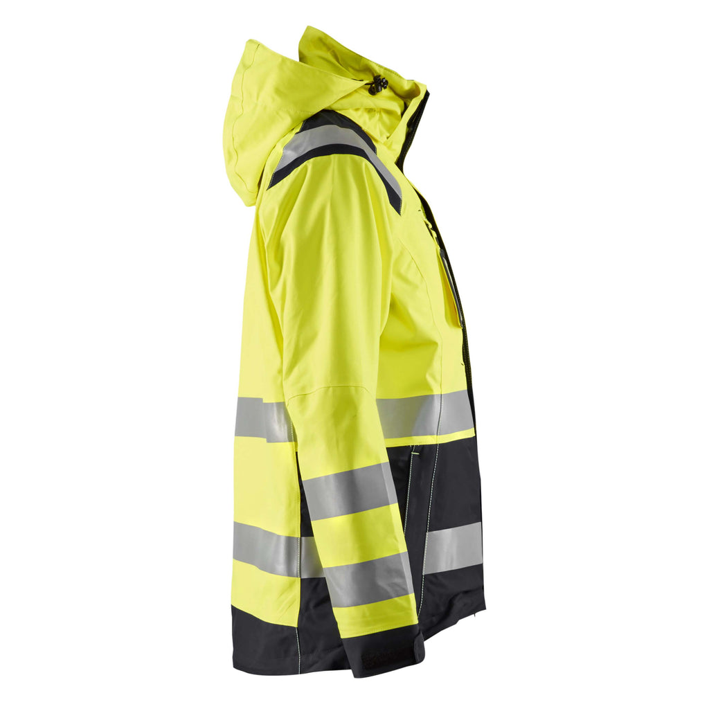 Blaklader 4904 Womens Hi Vis Shell Jacket Hi Vis Yellow Black Right