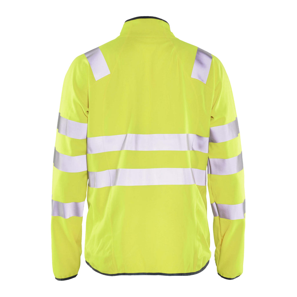 Blaklader 4906 Hi Vis Softshell Jacket Hi Vis Yellow Back