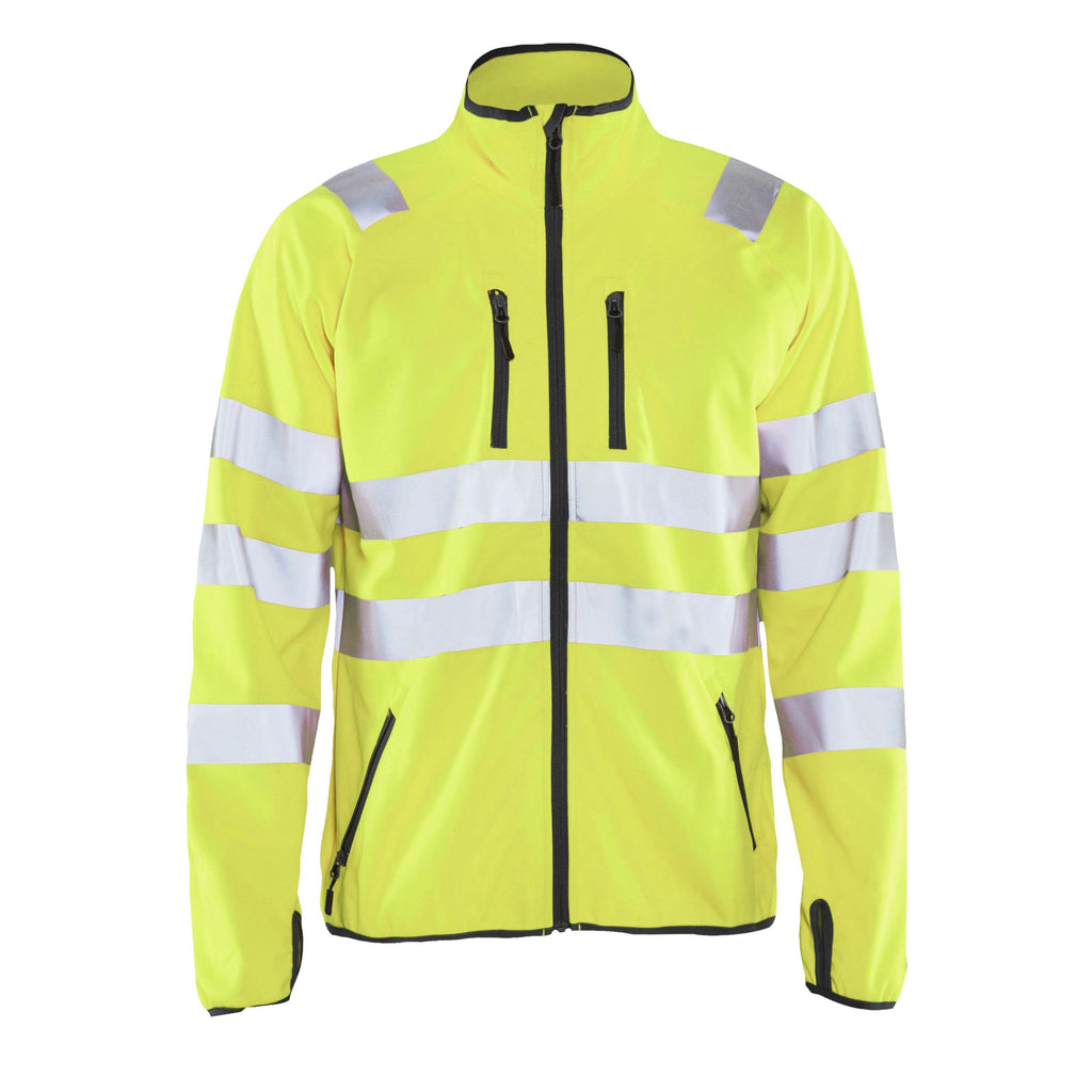 Blaklader 4906 Hi Vis Softshell Jacket Hi Vis Yellow Main