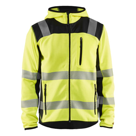 Blaklader 4923 Knitted Hi Vis Jacket Hi Vis Yellow Black Main