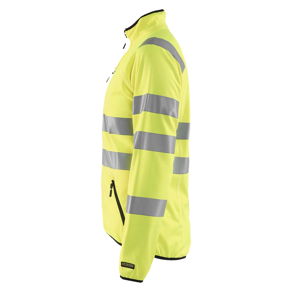 Blaklader 4926 Womens Hi Vis Softshell Jacket Hi Vis Yellow Left