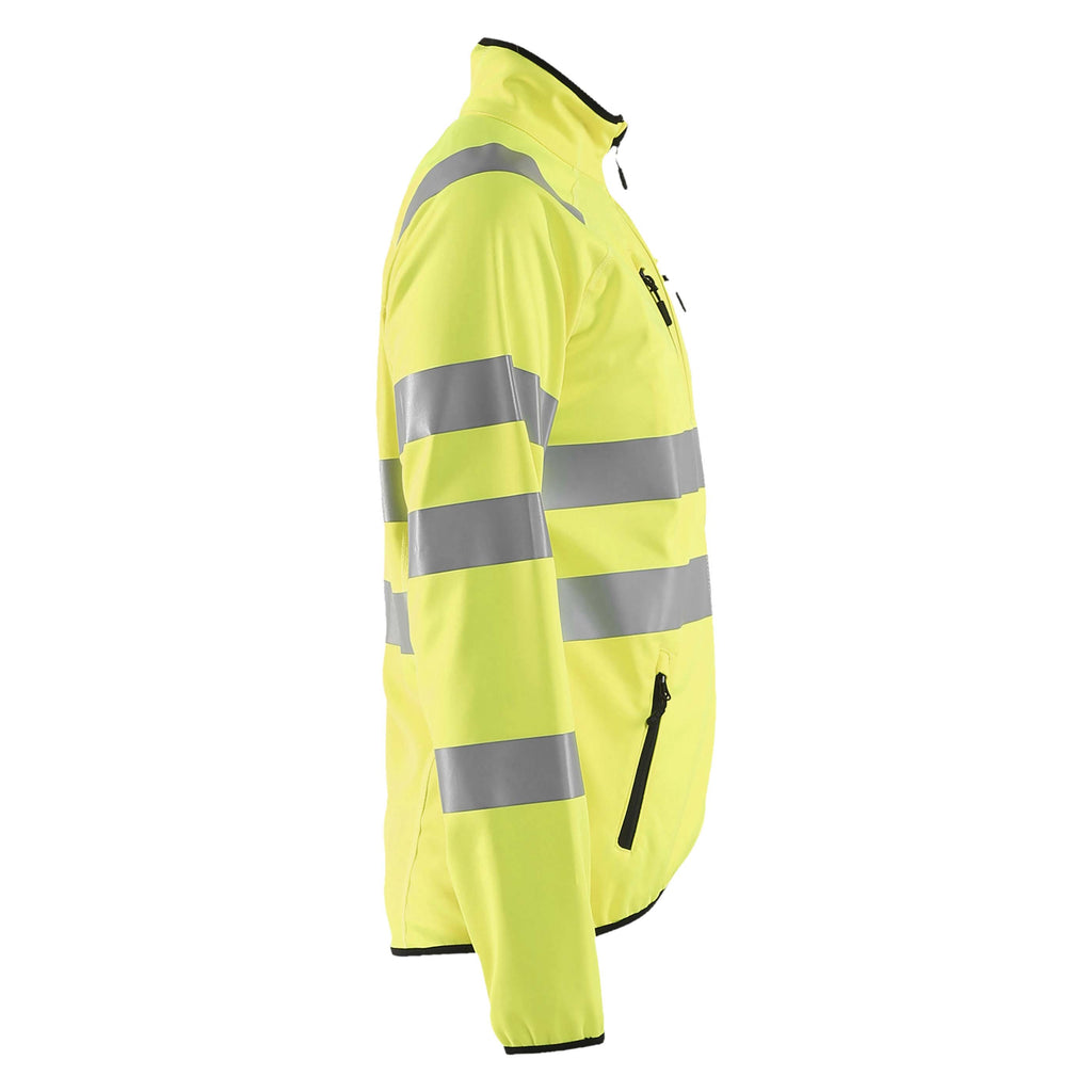 Blaklader 4926 Womens Hi Vis Softshell Jacket Hi Vis Yellow Right