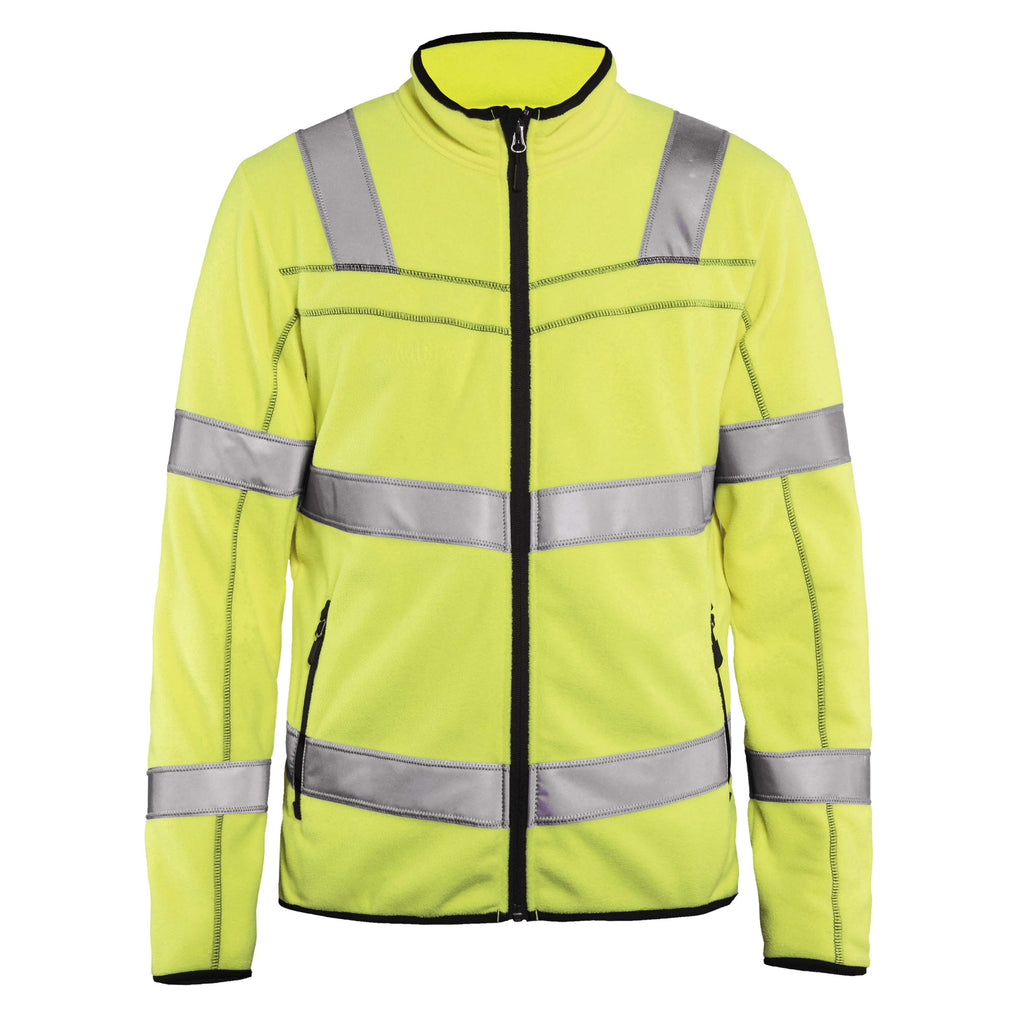 Blaklader 4941 Hi Vis Microfleece Jacket Hi Vis Yellow Main