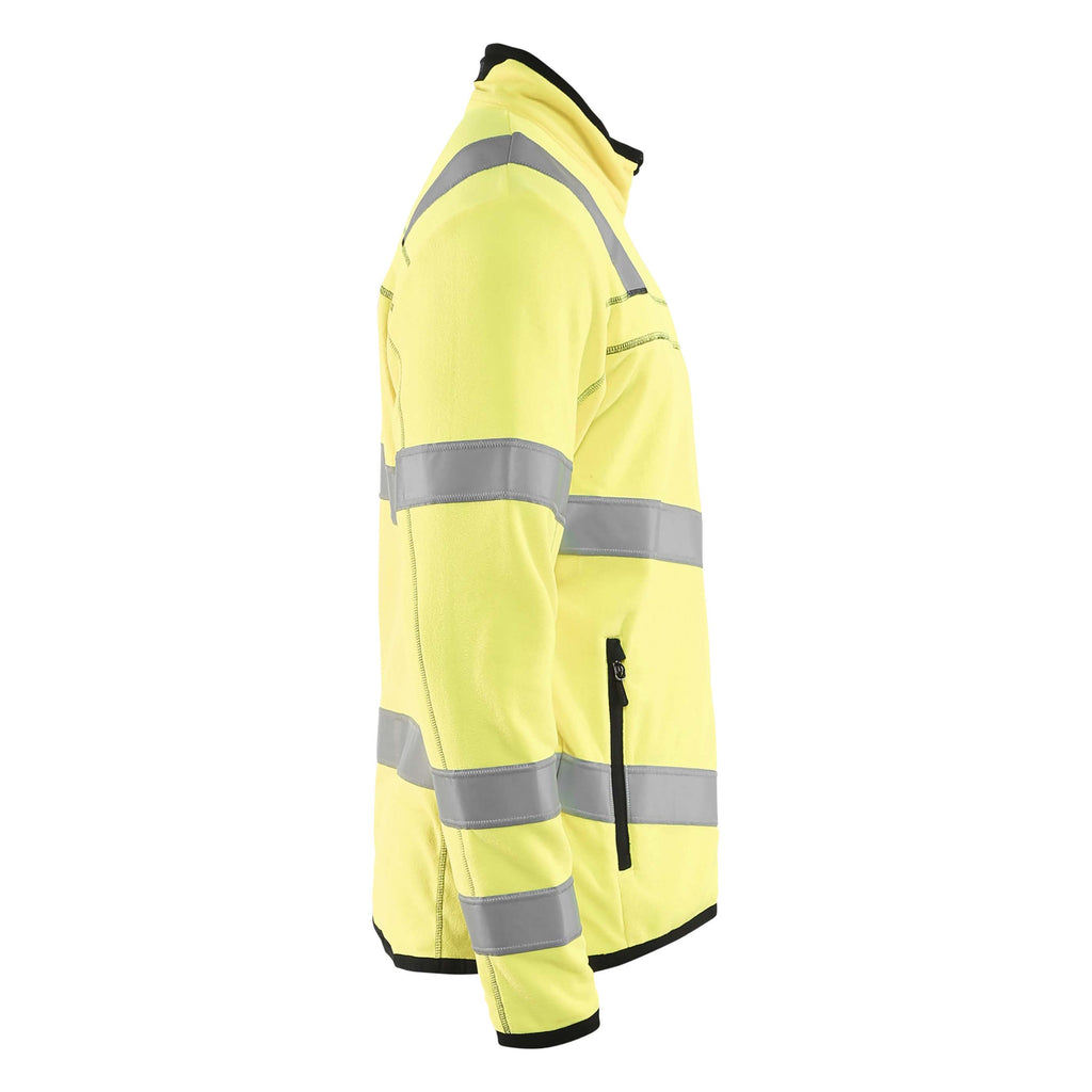 Blaklader 4941 Hi Vis Microfleece Jacket Hi Vis Yellow Right