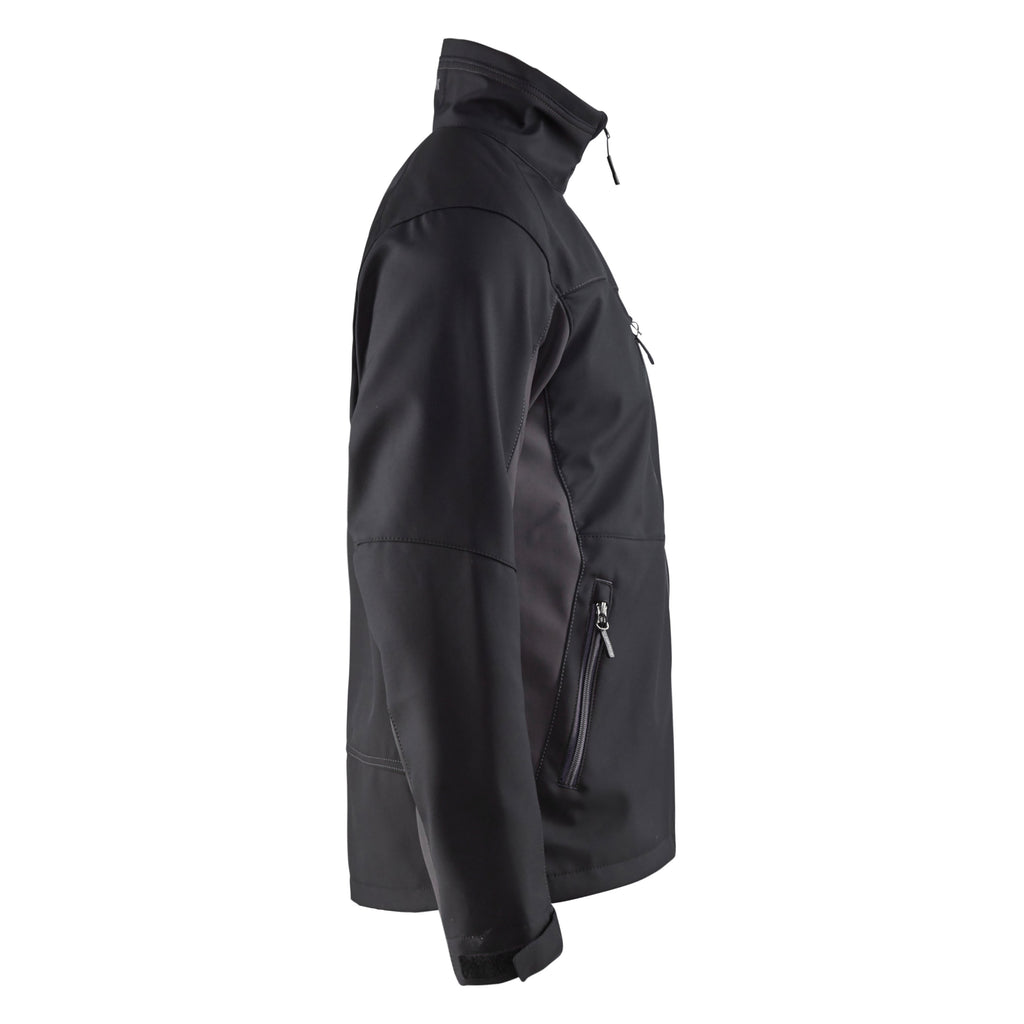 Blaklader 4950 Softshell Jacket Black Dark Grey Right