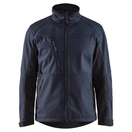 Blaklader 4950 Softshell Jacket Dark Navy Black Front