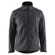Blaklader 4950 Softshell Jacket Mid Grey Black Front