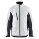 Blaklader 4950 Softshell Jacket White Dark Grey Front