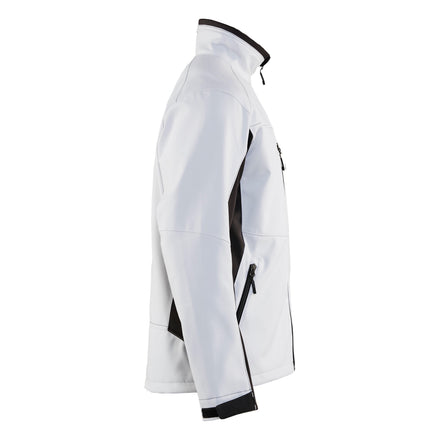 Blaklader 4950 Softshell Jacket White Dark Grey Right