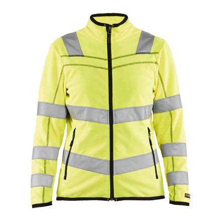 Blaklader 4966 Womens Hi Vis Microfleece Jacket Hi Vis Yellow Main