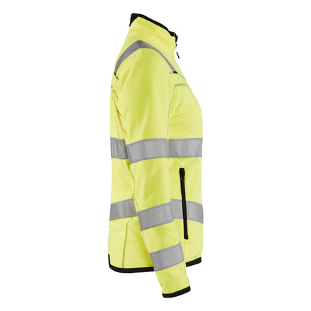 Blaklader 4966 Womens Hi Vis Microfleece Jacket Hi Vis Yellow Right