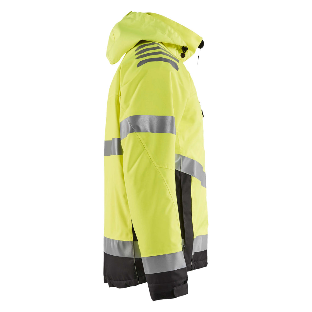 Blaklader 4987 Hi Vis Shell Jacket Hi Vis Yellow Black Right