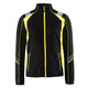 Blaklader 4993 Microfleece Jacket Black Hi Vis Yellow Front