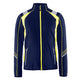 Blaklader 4993 Microfleece Jacket Navy Blue Hi Vis Yellow Front
