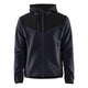Blaklader 5940 Knitted Jacket With Softshell Dark Navy Black Front