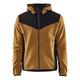 Blaklader 5940 Knitted Jacket With Softshell Honey Gold Black Front