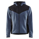 Blaklader 5940 Knitted Jacket With Softshell Numb Blue Dark Navy Front