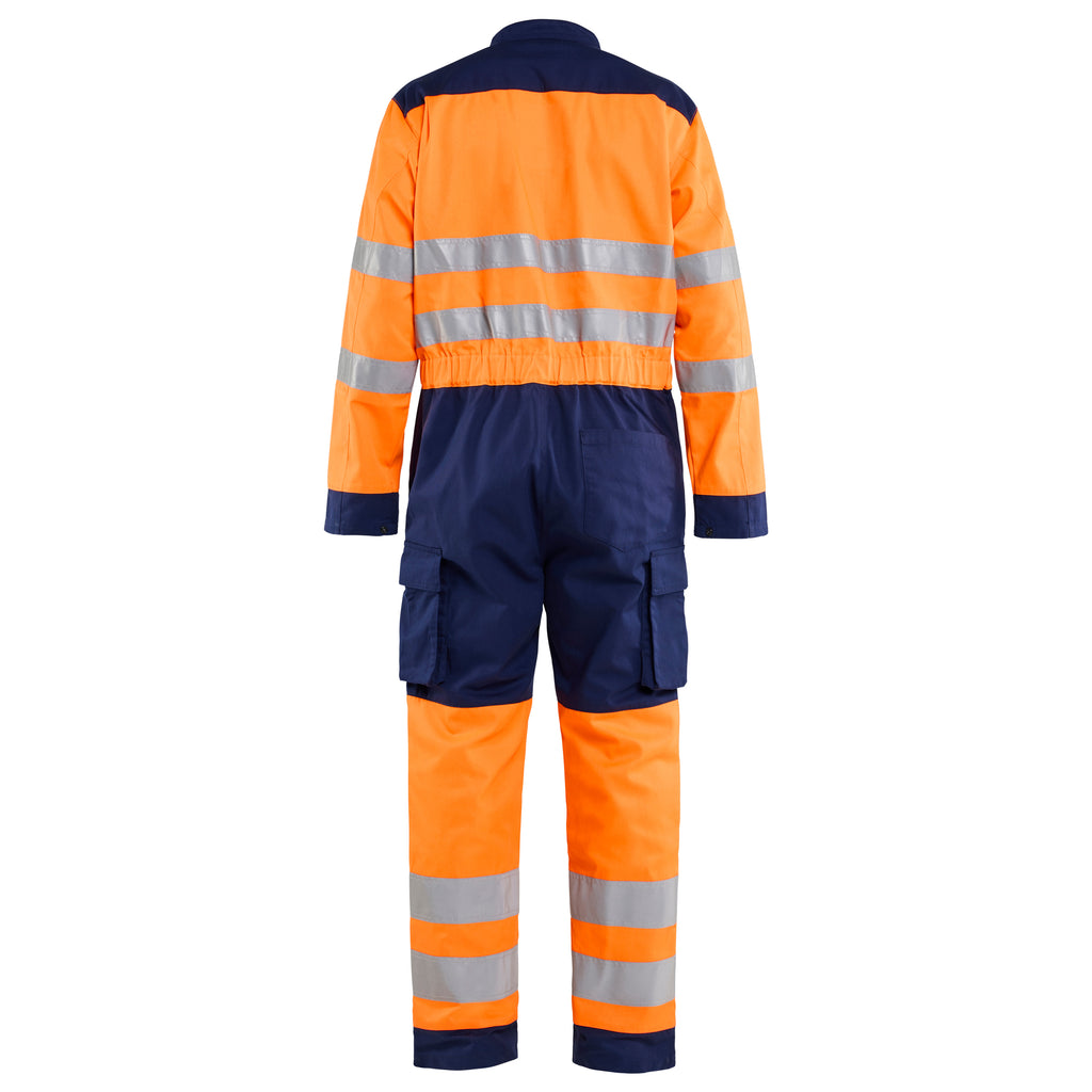 Blaklader 6020 Orange/Navy Blue Hi-Vis Coverall