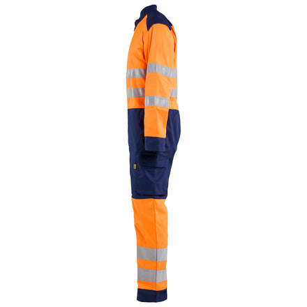 Blaklader 6020 Orange/Navy Blue Hi-Vis Coverall