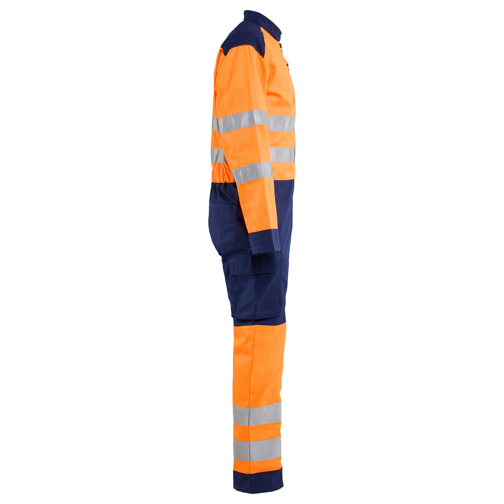 Blaklader 6020 Orange/Navy Blue Hi-Vis Coverall