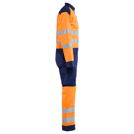 Blaklader 6020 Orange/Navy Blue Hi-Vis Coverall